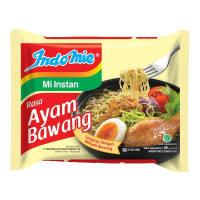 MIE INDOMIE AYAM BAWANG + TELOR